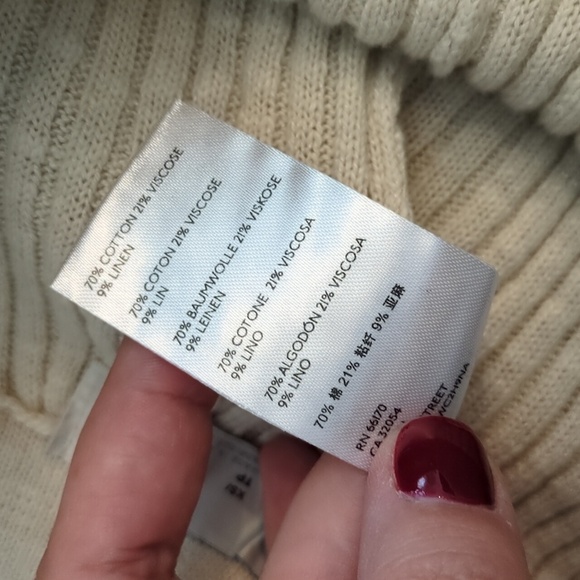 Free People Beach Justine Boho Slouchy Cozy  Tapered Jogger Sweater Pants XS - Picture 7 of 7